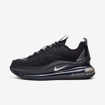 Nike MX-720-818 - Férfi Utcai Cipő - Fekete/Fekete/Sötét Szürke/Metal Titán